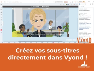 Créez vos sous-titres directement dans Vyond !